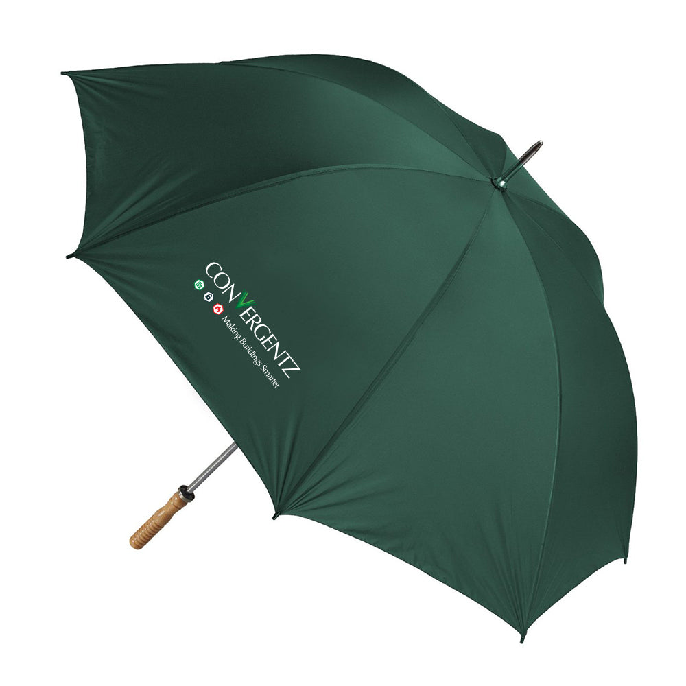 Convergentz Golf Umbrella - Green 60in Arc
