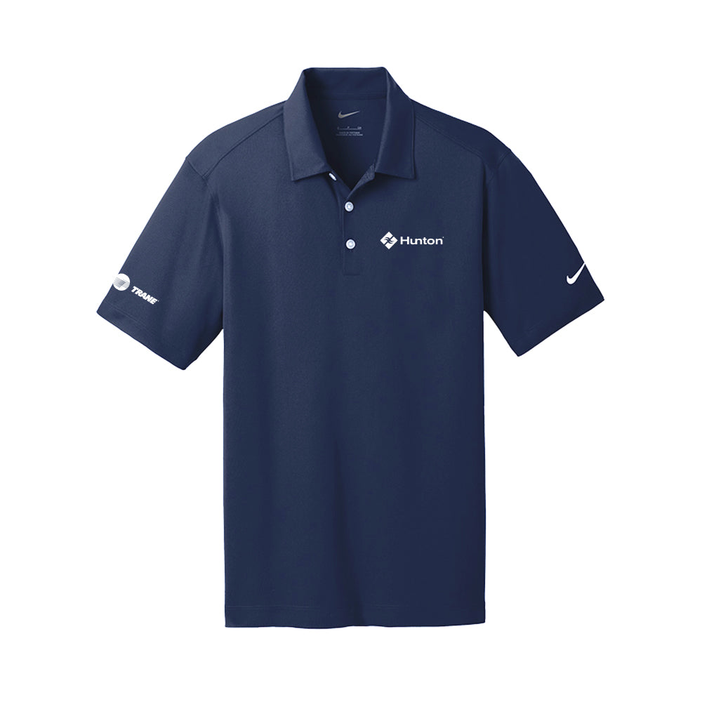 Nike Dri-FIT Vertical Mesh Men's Polo - Navy