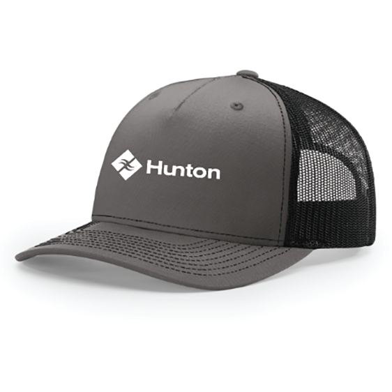 Richardson Trucker Cap - Charcoal/Black